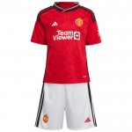 Günstige Fußballtrikots Manchester United Casemiro 18 Kinder Heimtrikot 2023-24 Kurzarm